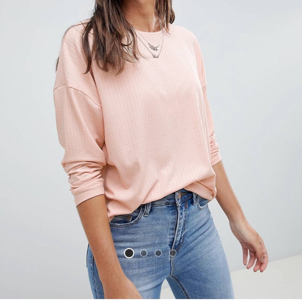 ASOS pink top